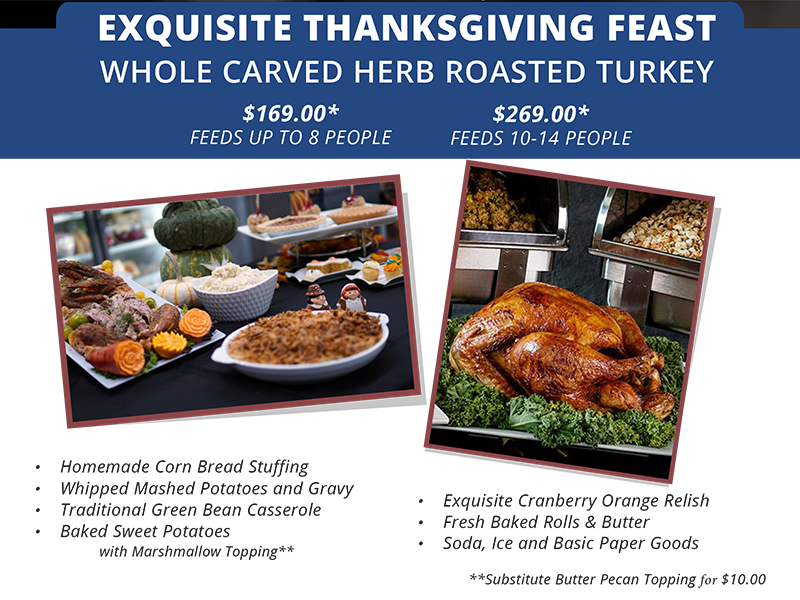 Exquisite Catering by Robert Announces Holiday Menus for Delivery